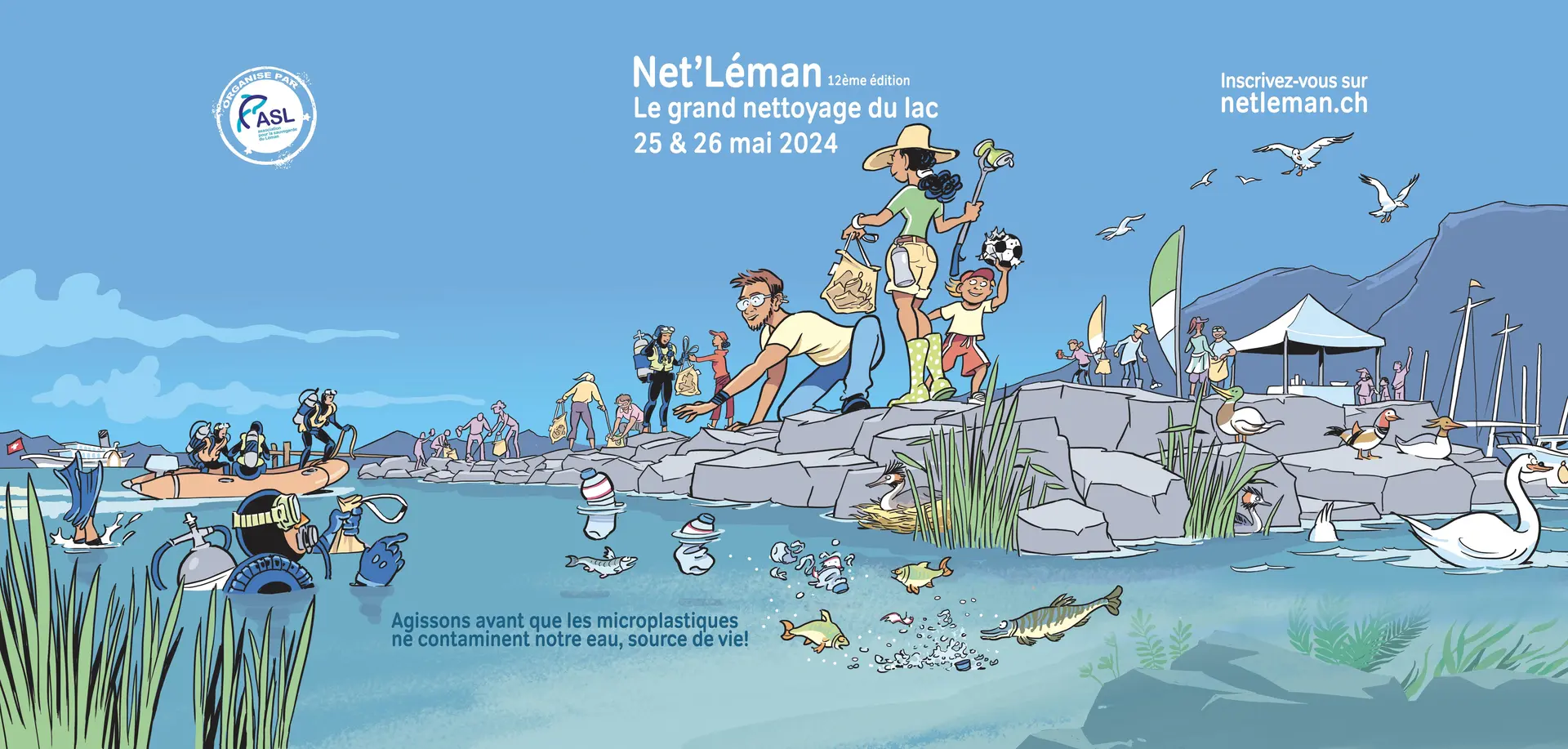 Affiche Net Léman 2024