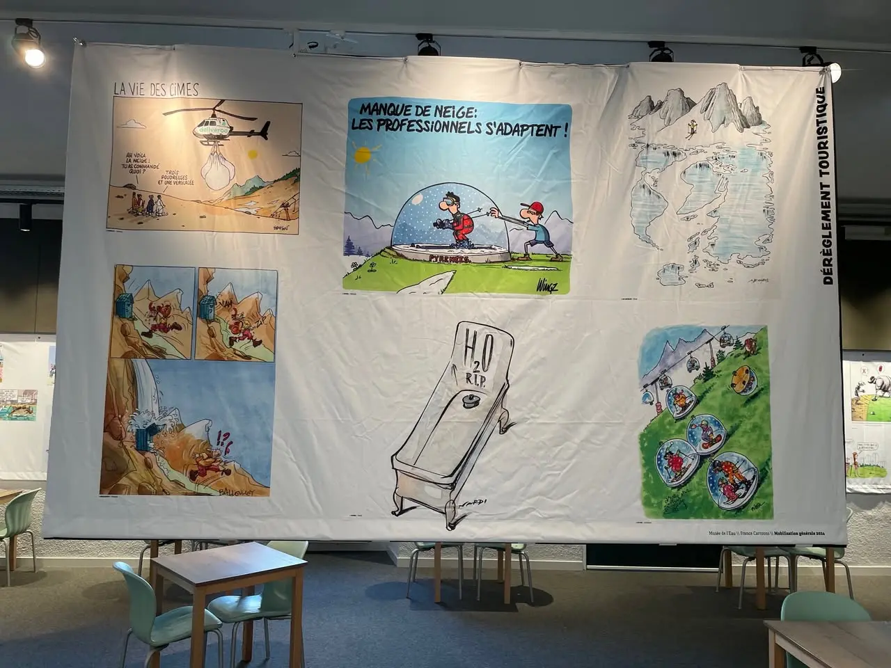 Atelier-rencontre : L’eau dans les médias à travers la caricature de presse