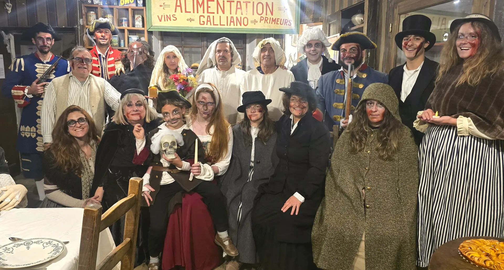 L'équipe de la soirée