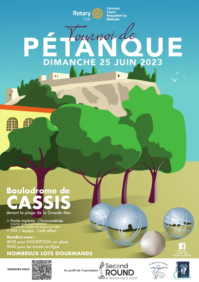 Tournoi de Pétanque à Cassis