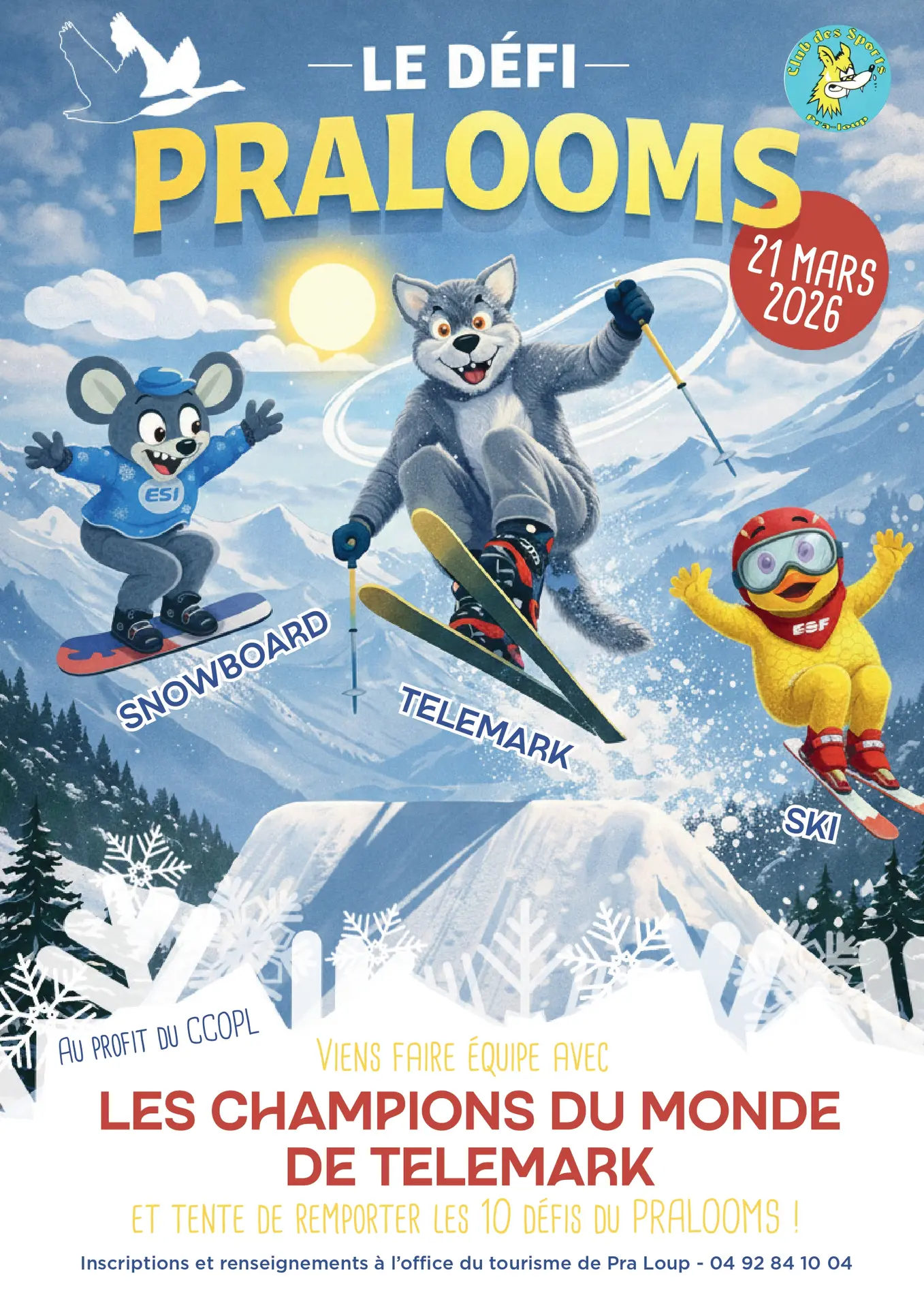 Affiche Défi Pralooms