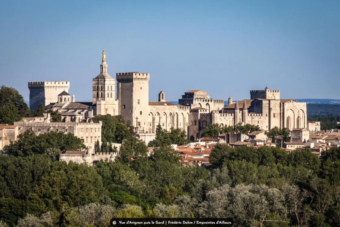 Excursion à Avignon - Palais des papes_Gardanne