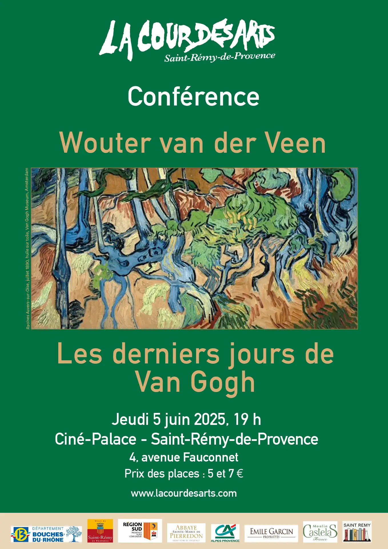 Conférence : Revivons les derniers jours de Van Gogh_Saint-Rémy-de-Provence