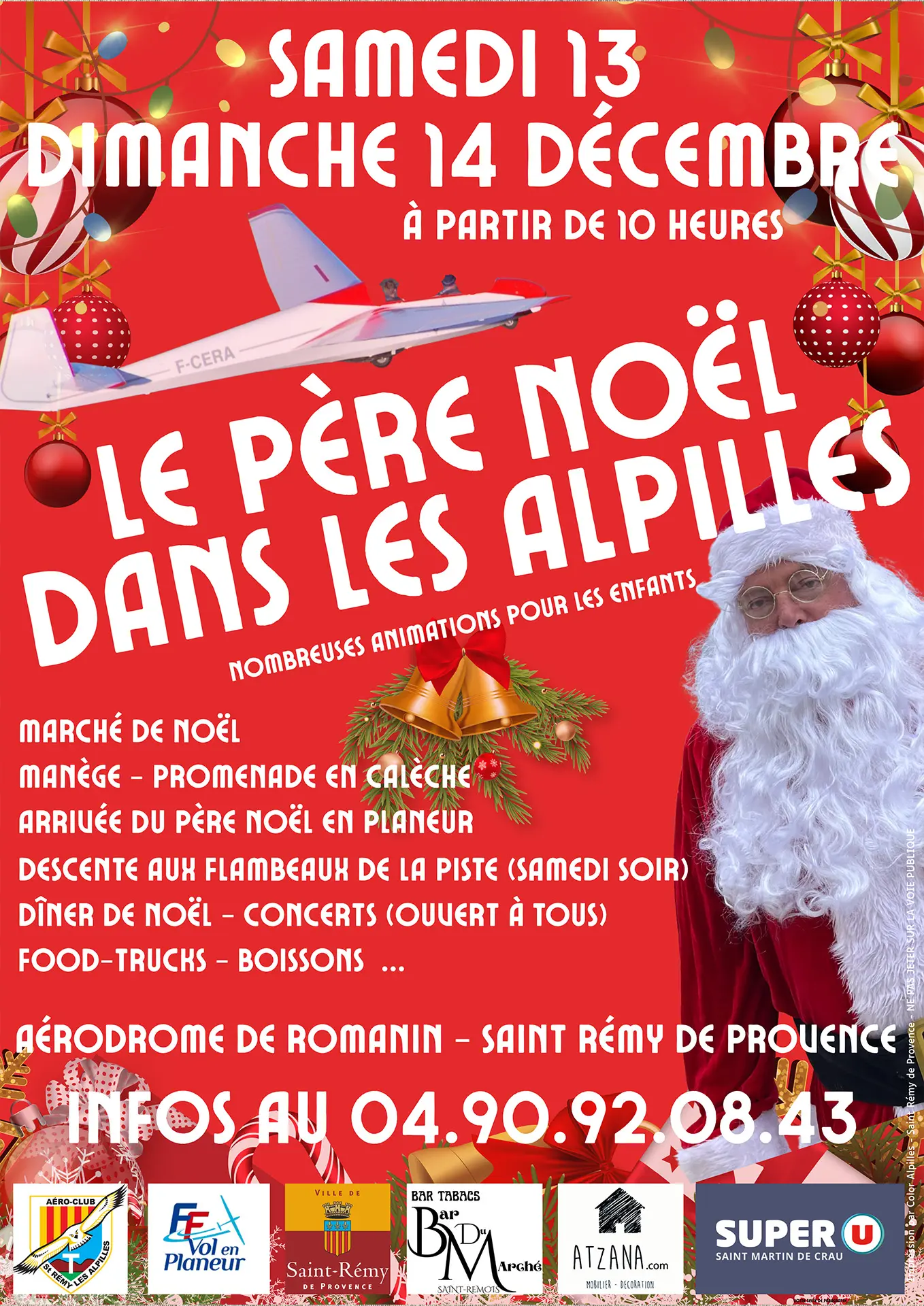 Le père Noël dans les Alpilles_Saint-Rémy-de-Provence