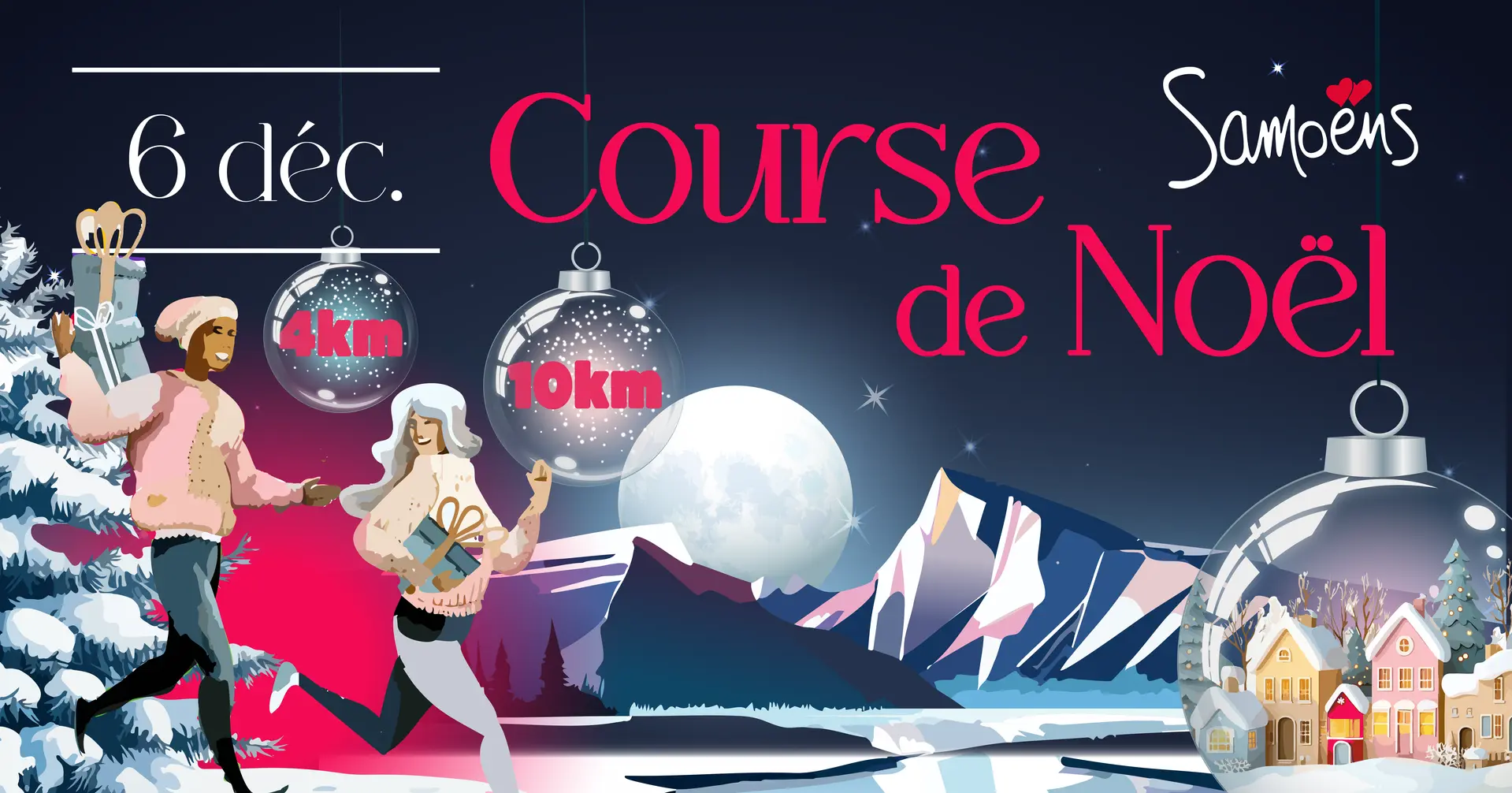 Course de Noël à Samoëns !