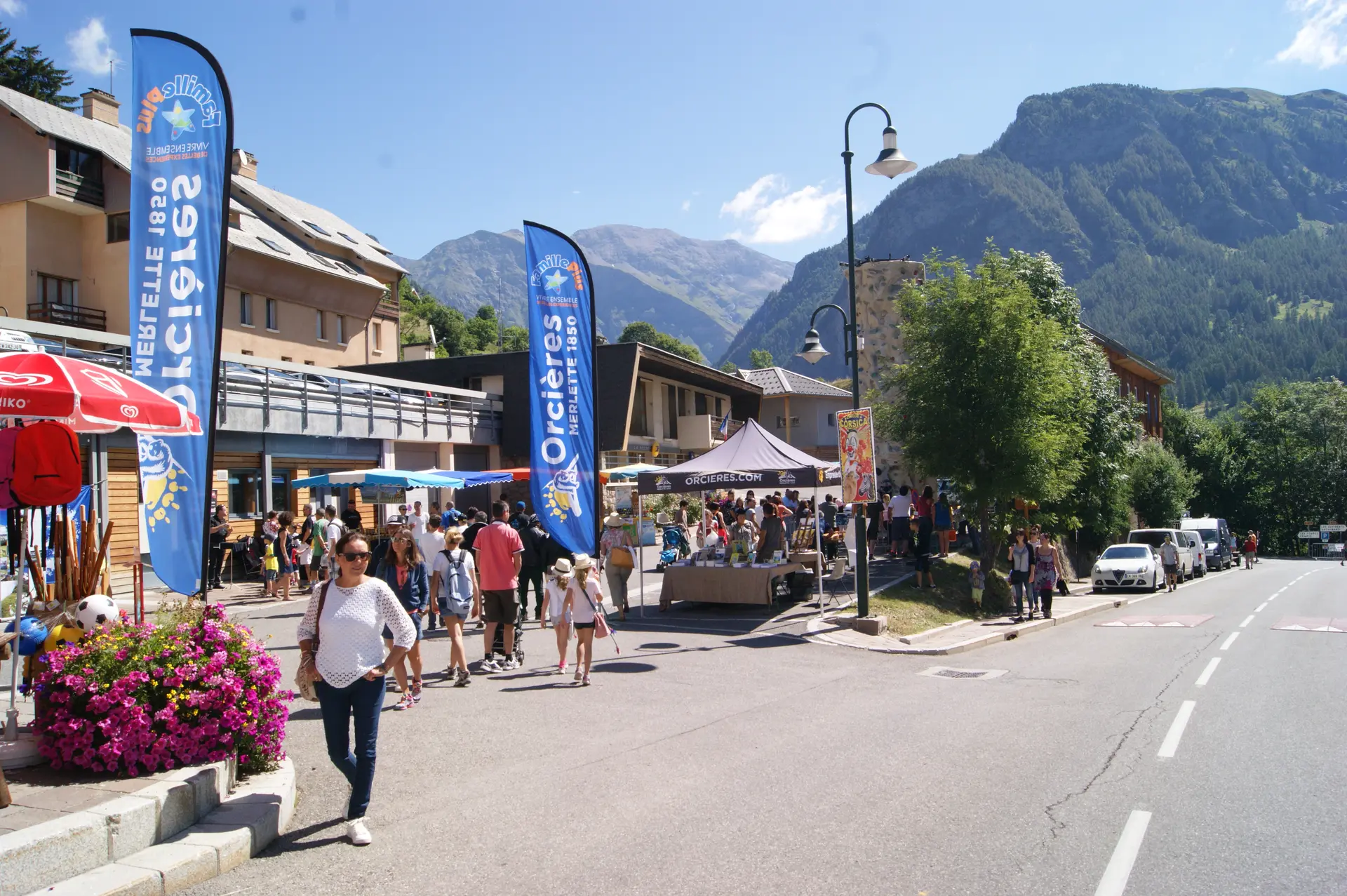 Fête Orcières Village