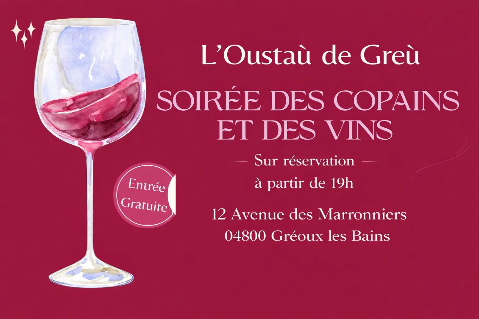 Soirée dégustation