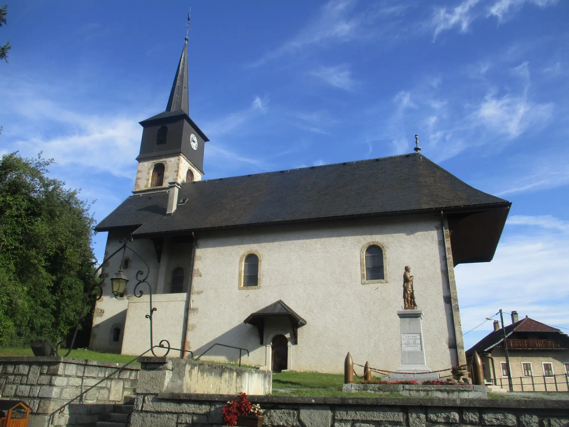 Domancy église visite Guide du Patrimoine Savoie Mont Blanc