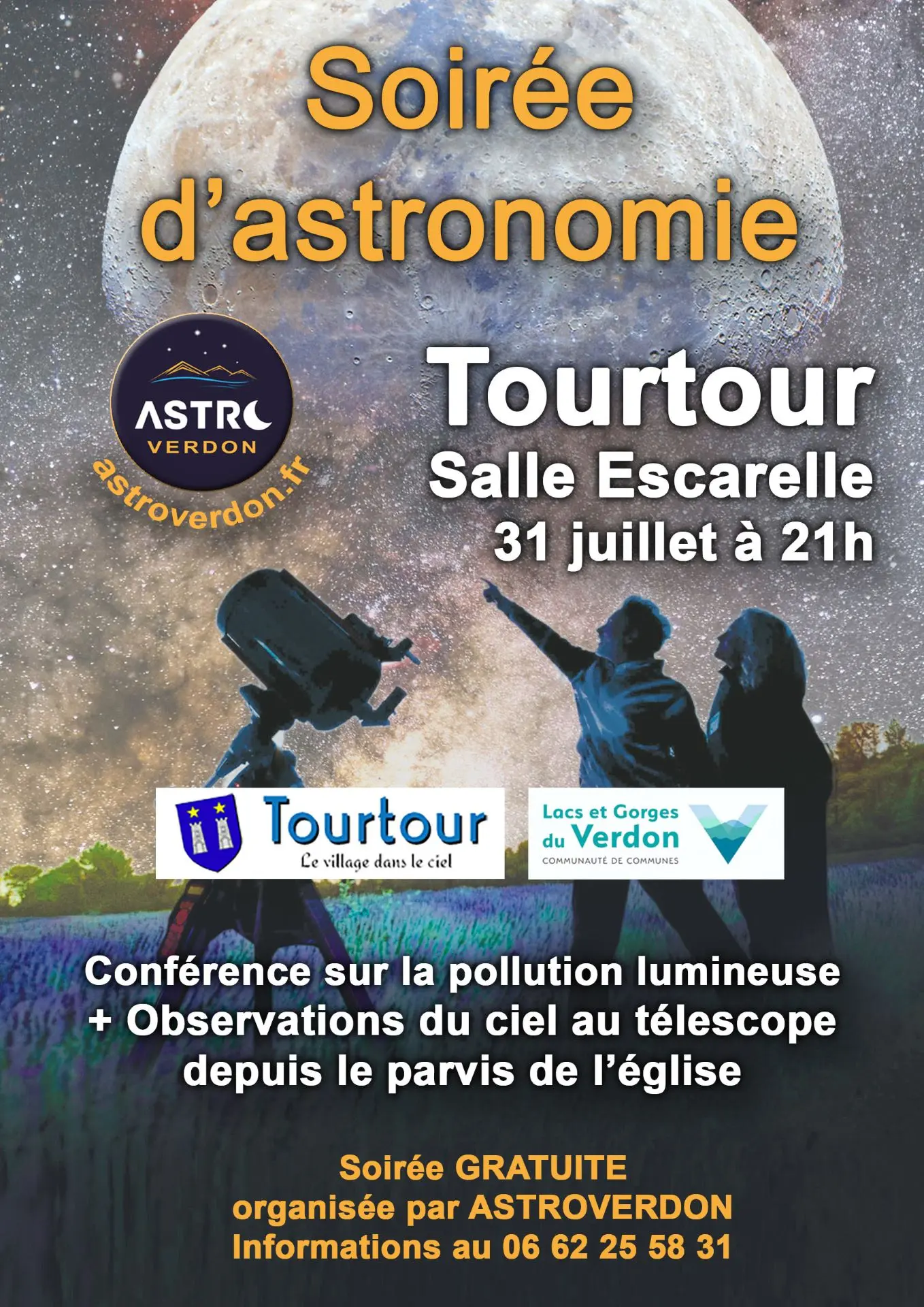 Soirée d'Astronomie