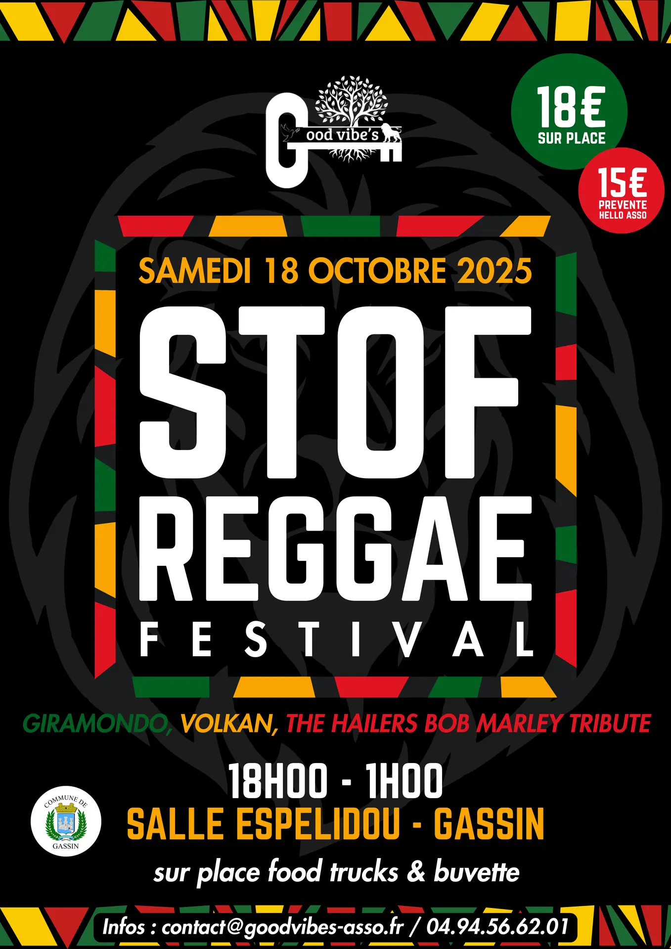 1 er Festival de Reggae