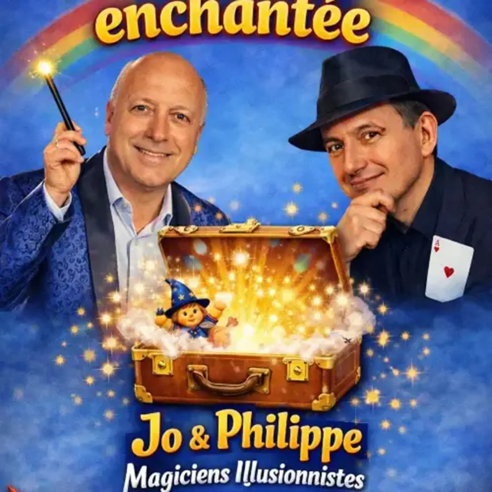 Spectacle de magie la valise enchantée