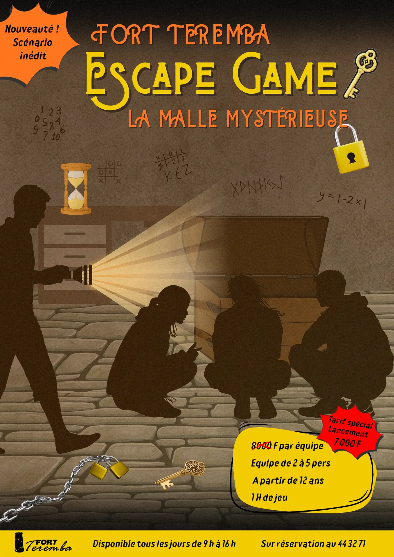 Affiche escape game