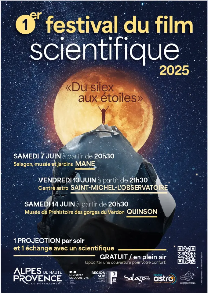 Festival du film scientifique Du silex aux étoiles_Quinson