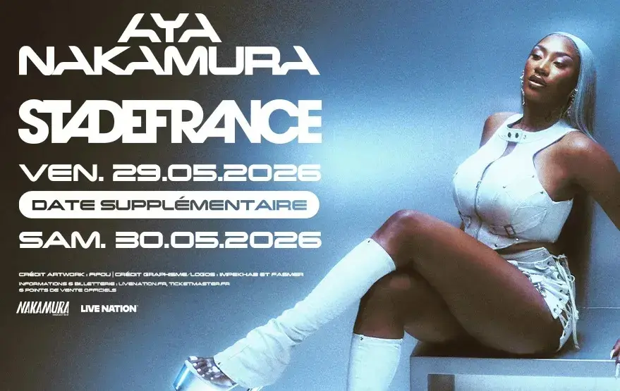 Concert de Aya Nakamura au Stade de France