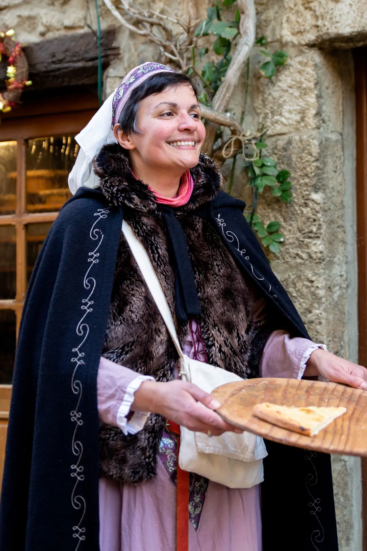 La Dame de Pérouges et la galette