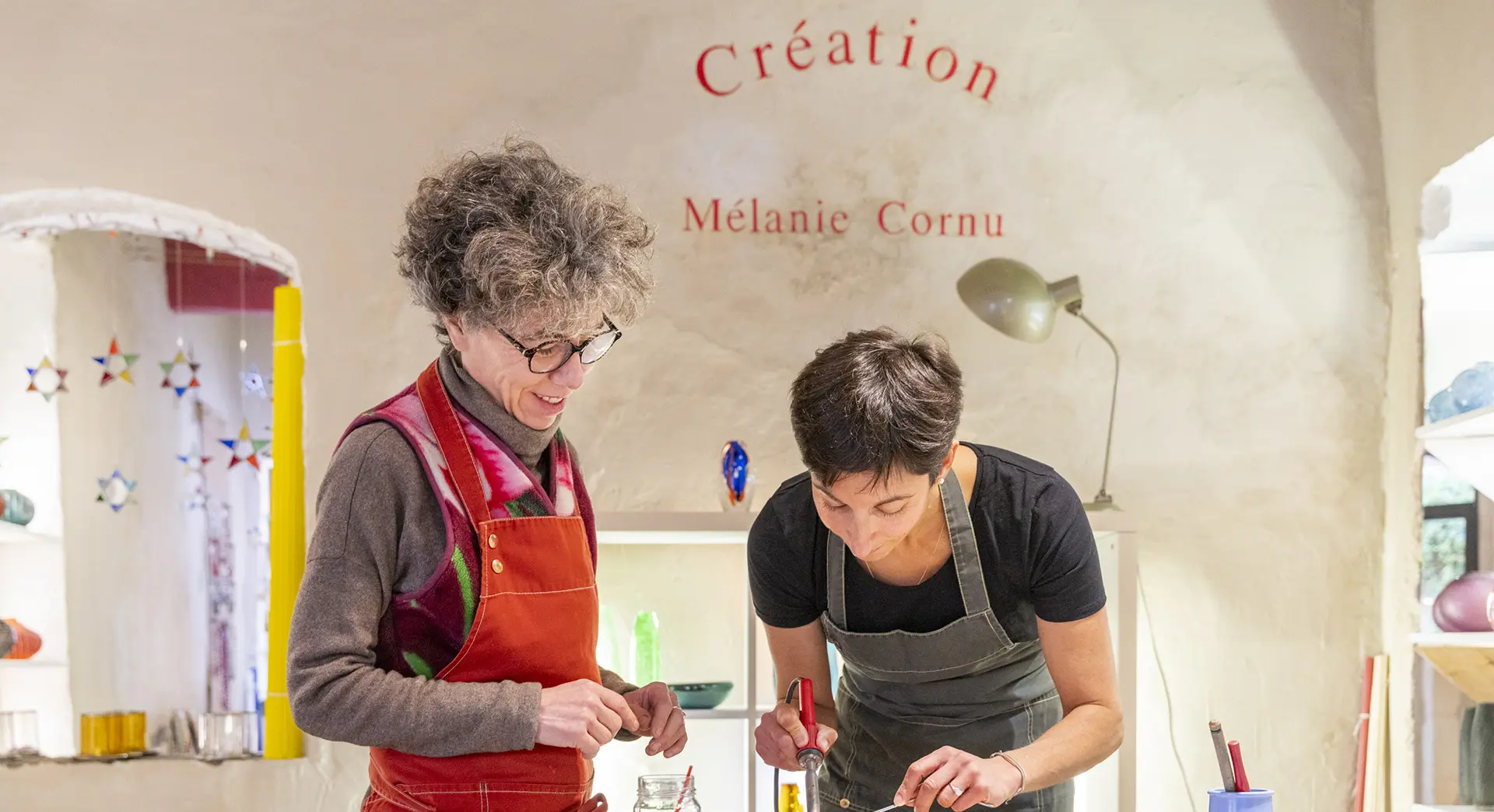 Initiation à l'art du Vitrail Tiffany avec Mélanie Cornu