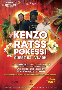 Mix by Kenzo Ratss Pokessi Vladh Le Plazza Papeete Tahiti Tourisme Official website of The Islands of Tahiti