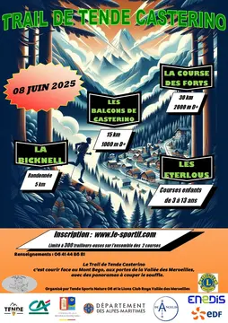 Trail de Tende 2025 Inscription Résultats