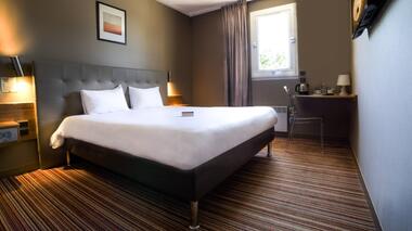 Une chambre de l'Hôtel Solana à Chauray