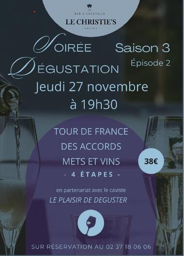 soirée dégustation