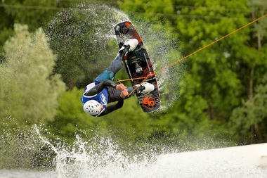 Téléski nautique de Fontaine-Simon