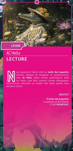 8- AC Hello - Jardin des Augustins à Paimpont