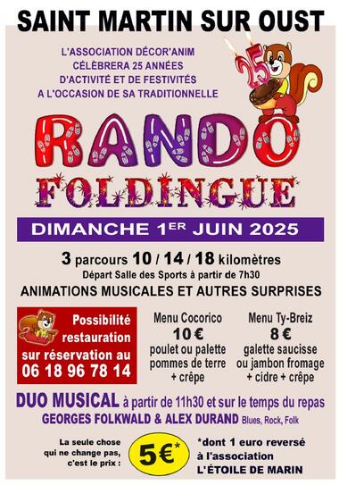Affiche Rando Foldingue-2025