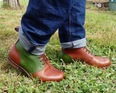 BOTTINES PORTEES profil