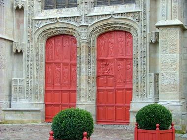 Portail nord de l'église Saint-Armel