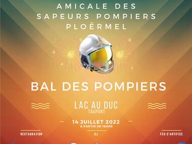 bal des pompiers - ploermel - taupont - morbihan
