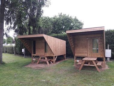 cabane de randonneur - camping du lac - Taupont - Morbihan