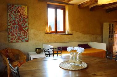Chélidoine table et banquette