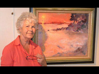 Odile Bource à l'espace Lebel - Malestroit - Morbihan