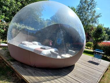 Bubble room - Hébergements insolites - Camping des Cerisiers - Guillac - Morbiha