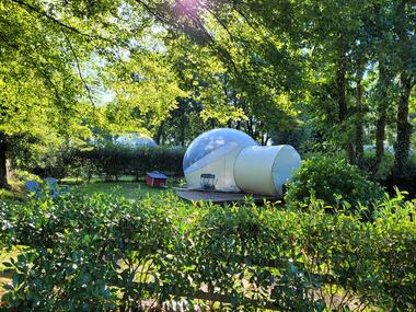 Bubble room - Hébergements insolites - Camping des Cerisiers - Guillac - Morbiha