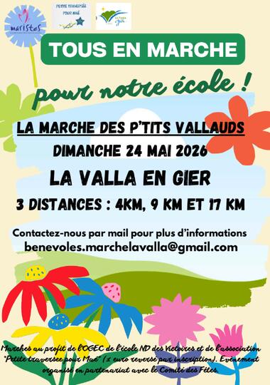 Marche des p'tits vallauds_La Valla-en-Gier
