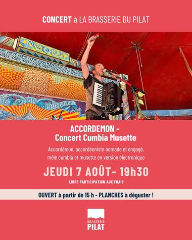 La Brasserie du Pilat - Concert - Accordémon_Saint-Julien-Molin-Molette