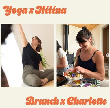 Yoga et Brunch à La ReSourceRie_Le Bessat