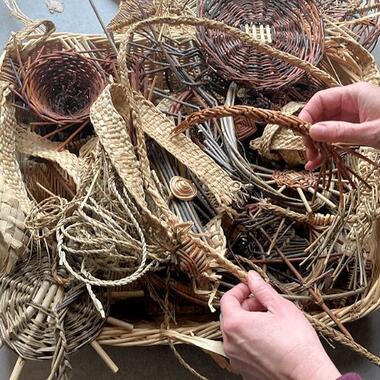 Atelier Plantes sauvages - vannerie