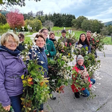 Atelier Plantes sauvages - vannerie