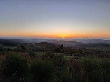 Couché de soleil à Chaussitre