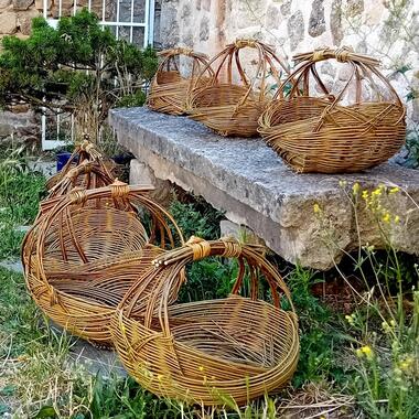 Atelier Vannerie osier Panier Zarzo