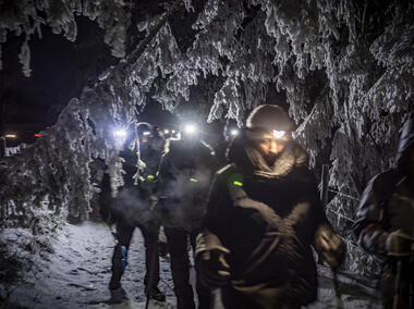 Veillées nordiques dans le Massif du Pilat_Le Bessat