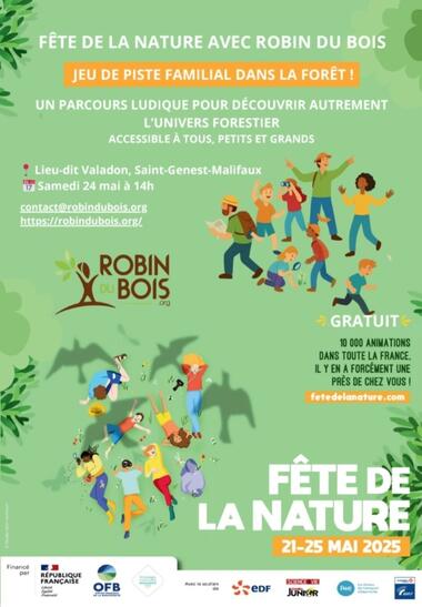 Fête de la nature - Jeu de piste avec Robin du bois_Saint-Genest-Malifaux