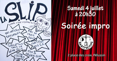 Théâtre d'impro au Baroscope avec la Slip_Pélussin
