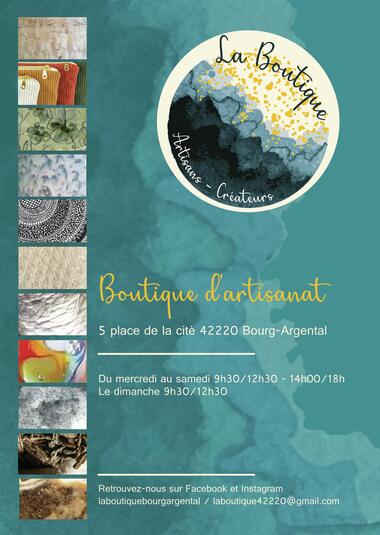 La Boutique - Artisans/Créateurs_Bourg-Argental