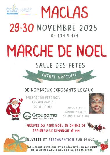 Marché de Noël_Maclas