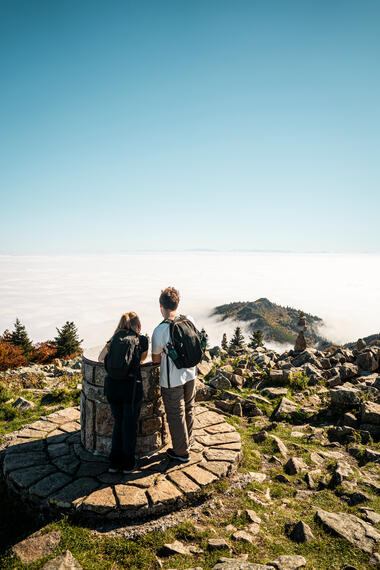 Table d'orientation du crêt de l'Oeillon
