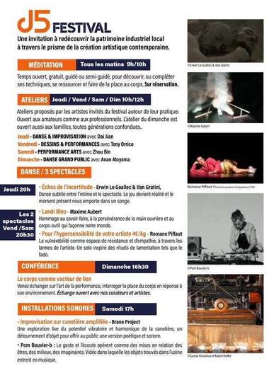 Première édition du Festival d5_Saint-Julien-Molin-Molette