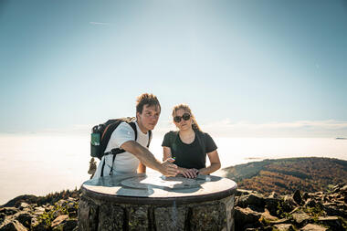 Table d'orientation du crêt de l'Oeillon